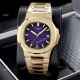 Copy Patek Philippe Nautilus Frosted Gold Watch with Luminous Dial Markers (9)_th.jpg